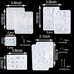 Earring Resin Moulds Kit Set - art materials