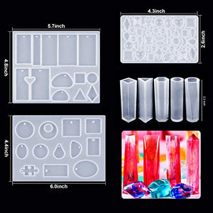 Resin Jewelry Craft Moulds - art materials