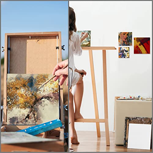 Belle Vous 14 Pack Blank Canvas - 30 x 30cm (12 x 12 inches) - Pre  Stretched Canvas Panel Boards - Suitable for Acrylic and Oil Painting Also  for Sketching and Drawing : : Home & Kitchen