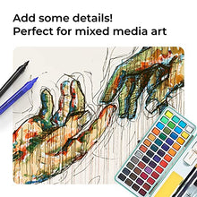 Load image into Gallery viewer, Acrylic Paint Pens - 42 Acrylic Paint Markers - Extra Fine Tip Paint Pens (0.7mm) - art materials
