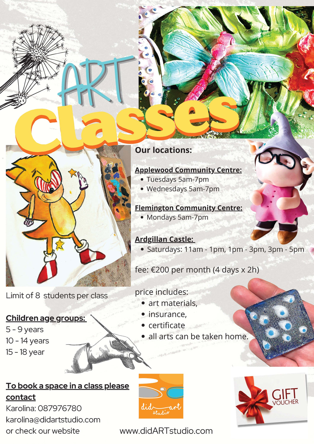 Applewood Community Centre - art classes