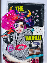 Load image into Gallery viewer, Mixed world - mixed media collage
