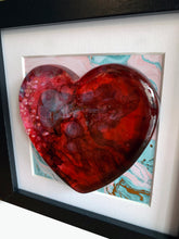 Load image into Gallery viewer, Blue lagoon heart
