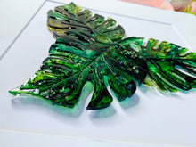 Load image into Gallery viewer, Monstera leaves - composition of three
