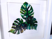 Load image into Gallery viewer, Monstera leaves - composition of three

