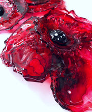 Load image into Gallery viewer, Poppy flowers - composition of four and five
