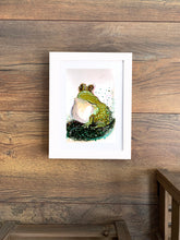 Load image into Gallery viewer, Happy frog - Alcohol Ink Painting on Yupo Paper

