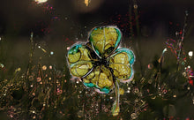 Load image into Gallery viewer, Mysterious clover - Print of original Alcohol Ink Painting
