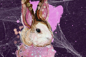 Enjoy magical moments - Print of original Alcohol Ink Painting