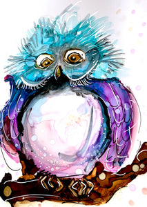 To be experienced and clever first you must first be crazy - Alcohol Ink Painting on Yupo Paper