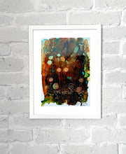 Load image into Gallery viewer, Whimsical meadow - Alcohol Ink Painting on Yupo Paper
