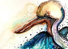 Load image into Gallery viewer, Go where you feel the most alive - Alcohol Ink Painting on Yupo Paper
