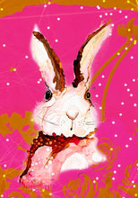 Load image into Gallery viewer, Little Bunny - Print of original Alcohol Ink Painting
