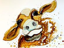 Load image into Gallery viewer, Follow your crazy ideas - Alcohol Ink Painting on Yupo Paper
