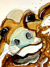 Load image into Gallery viewer, Follow your crazy ideas - Alcohol Ink Painting on Yupo Paper
