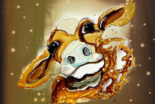 Load image into Gallery viewer, Follow your crazy ideas - Print of original Alcohol Ink Painting
