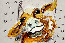 Load image into Gallery viewer, Follow your crazy ideas - Print of original Alcohol Ink Painting
