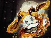 Load image into Gallery viewer, Follow your crazy ideas - Print of original Alcohol Ink Painting

