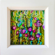 Load image into Gallery viewer, Happy meadow - glass paint art
