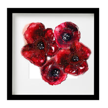 Load image into Gallery viewer, Poppy flowers - composition of three and four
